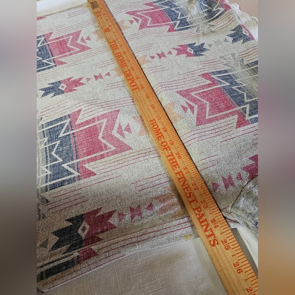 Geometric / Aztec Pattern Long  Duster - Picture 9 of 13